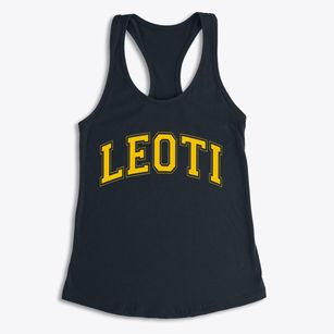 Leoti Kansas Varsity Women's Racerback Tank