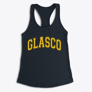 Glasco Kansas Varsity Women's Racerback Tank
