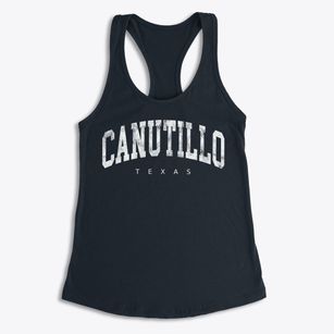 Canutillo Texas Urban Vibe Women's Racerback Tank