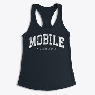 Mobile Alabama Urban Vibe Women's Racerback Tank