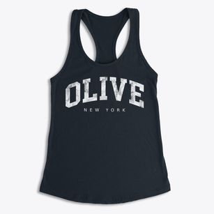 Olive New York Urban Vibe Women's Racerback Tank