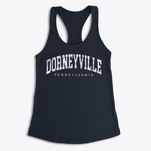 Dorneyville Pennsylvania Urban Vibe Women's Racerback Tank