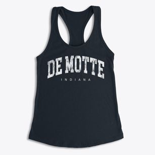 De Motte Indiana Urban Vibe Women's Racerback Tank