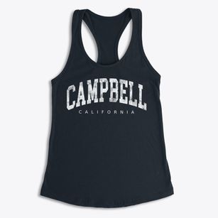 Campbell California Urban Vibe Women's Racerback Tank