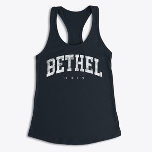 Bethel Ohio Urban Vibe Women's Racerback Tank