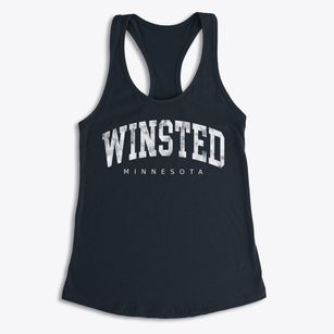 Winsted Minnesota Urban Vibe Women's Racerback Tank