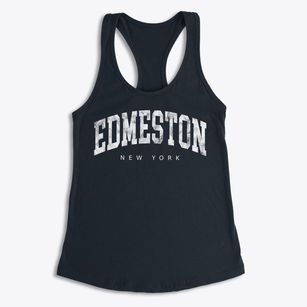 Edmeston New York Urban Vibe Women's Racerback Tank