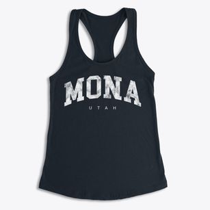 Mona Utah Urban Vibe Women's Racerback Tank