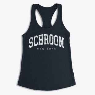 Schroon New York Urban Vibe Women's Racerback Tank