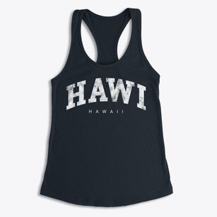 Hawi Hawaii Urban Vibe Women's Racerback Tank