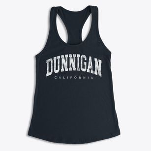 Dunnigan California Urban Vibe Women's Racerback Tank
