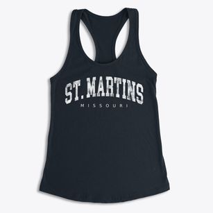St. Martins Missouri Urban Vibe Women's Racerback Tank