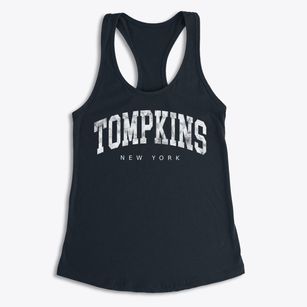 Tompkins New York Urban Vibe Women's Racerback Tank
