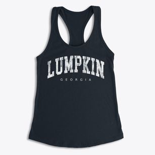 Lumpkin Georgia Urban Vibe Women's Racerback Tank