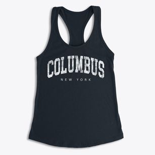 Columbus New York Urban Vibe Women's Racerback Tank
