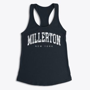 Millerton New York Urban Vibe Women's Racerback Tank