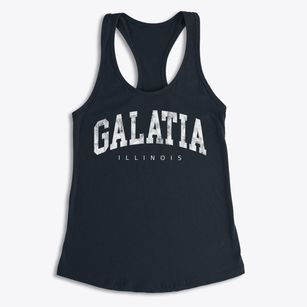 Galatia Illinois Urban Vibe Women's Racerback Tank