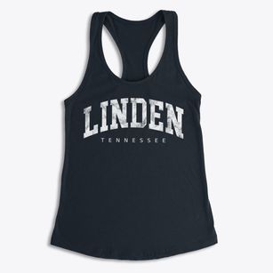 Linden Tennessee Urban Vibe Women's Racerback Tank