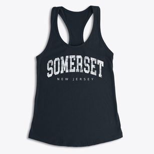 Somerset New Jersey Urban Vibe Women's Racerback Tank