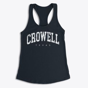 Crowell Texas Urban Vibe Women's Racerback Tank