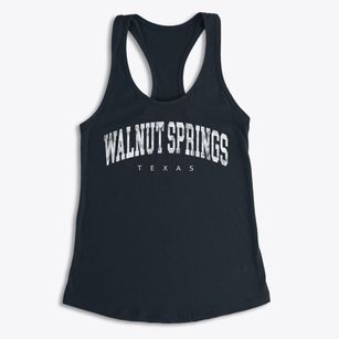 Walnut Springs Texas Urban Vibe Women's Racerback Tank