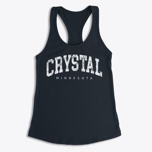 Crystal Minnesota Urban Vibe Women's Racerback Tank