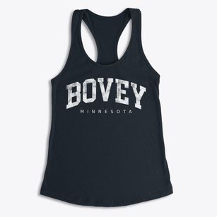 Bovey Minnesota Urban Vibe Women's Racerback Tank