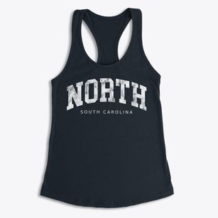 North South Carolina Urban Vibe Women's Racerback Tank