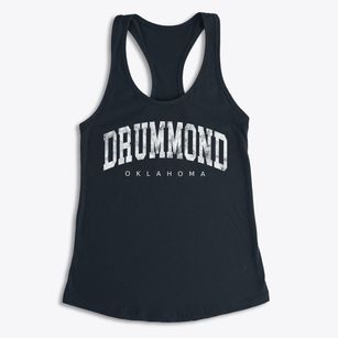 Drummond Oklahoma Urban Vibe Women's Racerback Tank