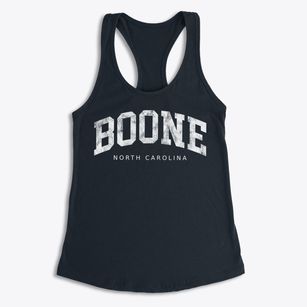 Boone North Carolina Urban Vibe Women's Racerback Tank