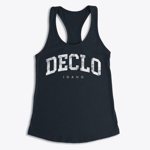 Declo Idaho Urban Vibe Women's Racerback Tank