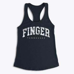Finger Tennessee Urban Vibe Women's Racerback Tank