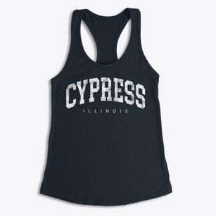 Cypress Illinois Urban Vibe Women's Racerback Tank
