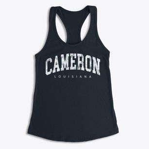Cameron Louisiana Urban Vibe Women's Racerback Tank