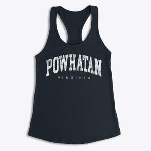 Powhatan Virginia Urban Vibe Women's Racerback Tank