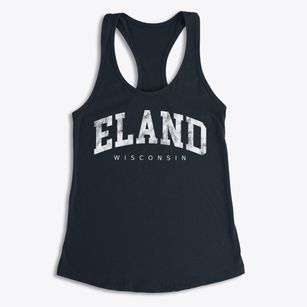 Eland Wisconsin Urban Vibe Women's Racerback Tank