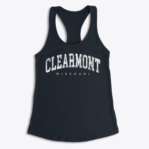 Clearmont Missouri Urban Vibe Women's Racerback Tank