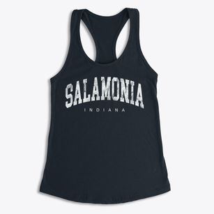 Salamonia Indiana Urban Vibe Women's Racerback Tank