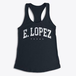 E. Lopez Texas Urban Vibe Women's Racerback Tank