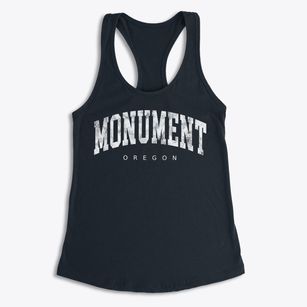 Monument Oregon Urban Vibe Women's Racerback Tank