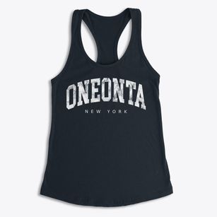 Oneonta New York Urban Vibe Women's Racerback Tank