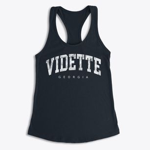 Vidette Georgia Urban Vibe Women's Racerback Tank