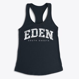 Eden South Dakota Urban Vibe Women's Racerback Tank