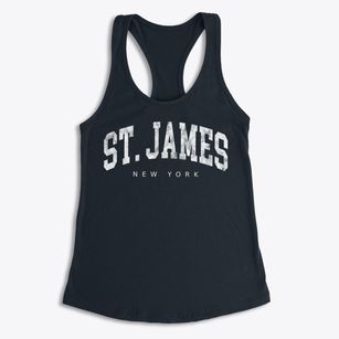 St. James New York Urban Vibe Women's Racerback Tank