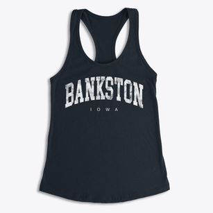 Bankston Iowa Urban Vibe Women's Racerback Tank