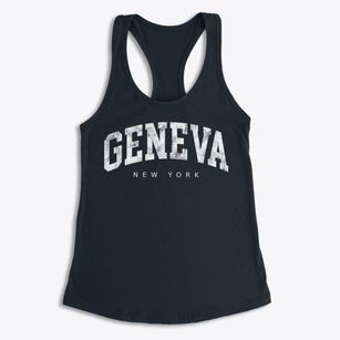 Geneva New York Urban Vibe Women's Racerback Tank