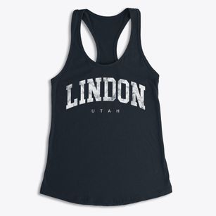 Lindon Utah Urban Vibe Women's Racerback Tank