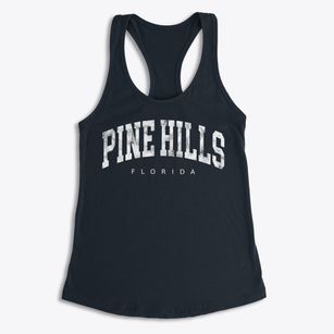 Pine Hills Florida Urban Vibe Women's Racerback Tank
