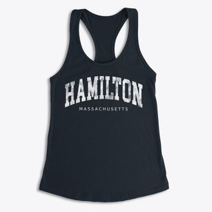 Hamilton Massachusetts Urban Vibe Women's Racerback Tank