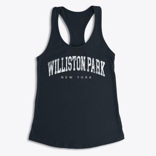 Williston Park New York Urban Vibe Women's Racerback Tank